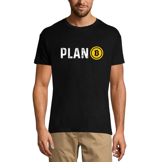 Men's Graphic T-Shirt Plan Bitcoin - Blockchain Currency Eco-Friendly Limited Edition Short Sleeve Tee-Shirt Vintage Birthday Gift Novelty