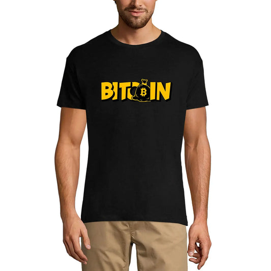Men's Graphic T-Shirt Bitcoin Cryptocurrency - Blockchain Graphic Hodl Eco-Friendly Limited Edition Short Sleeve Tee-Shirt Vintage Birthday Gift Novelty