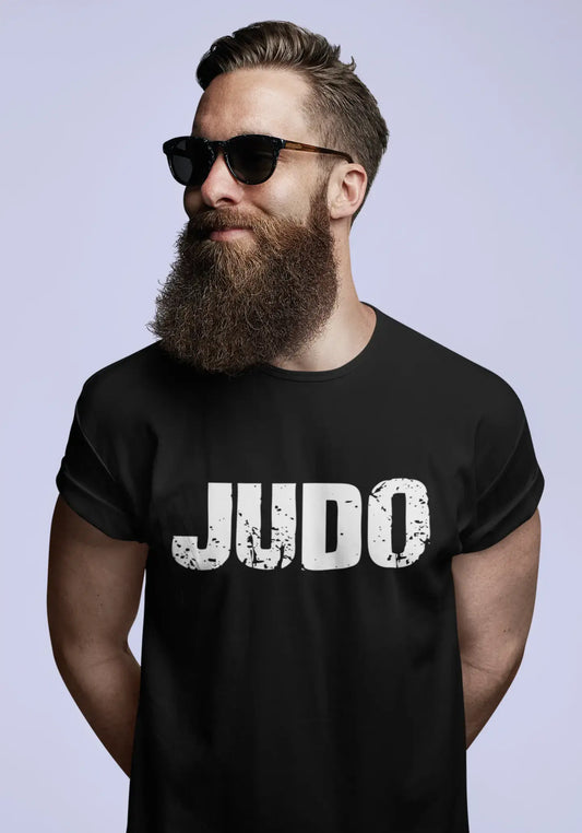 judo Men's Short Sleeve Round Neck T-shirt 00016