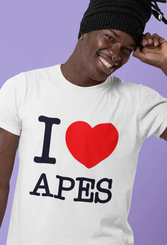 APES, Men's Short Sleeve Round Neck T-shirt
