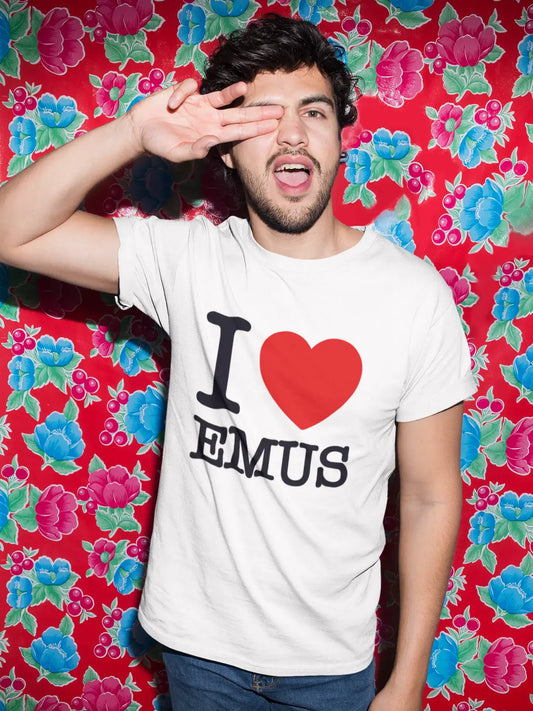 EMUS, Men's Short Sleeve Round Neck T-shirt