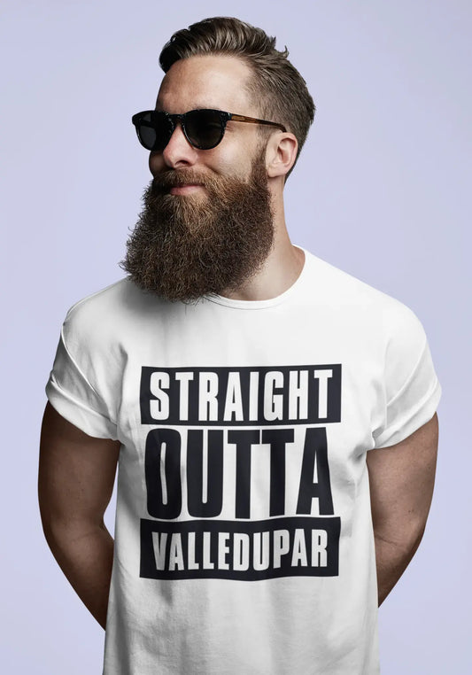 Straight Outta Valledupar, Men's Short Sleeve Round Neck T-shirt 00027