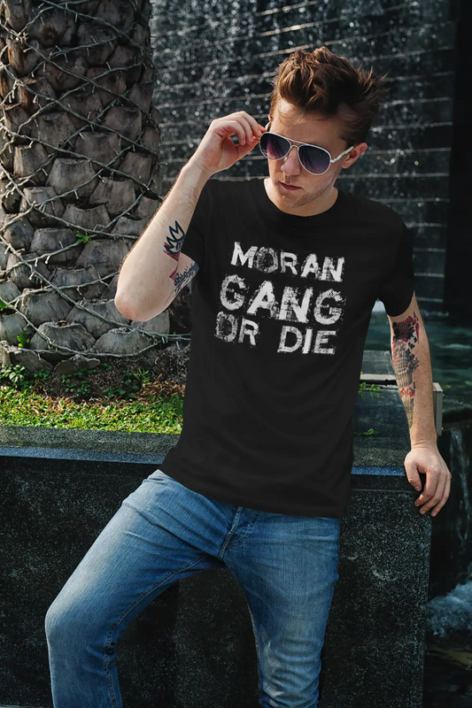 MORAN Family Gang Tshirt, Men's Tshirt, Black Tshirt, Gift T-shirt 00033