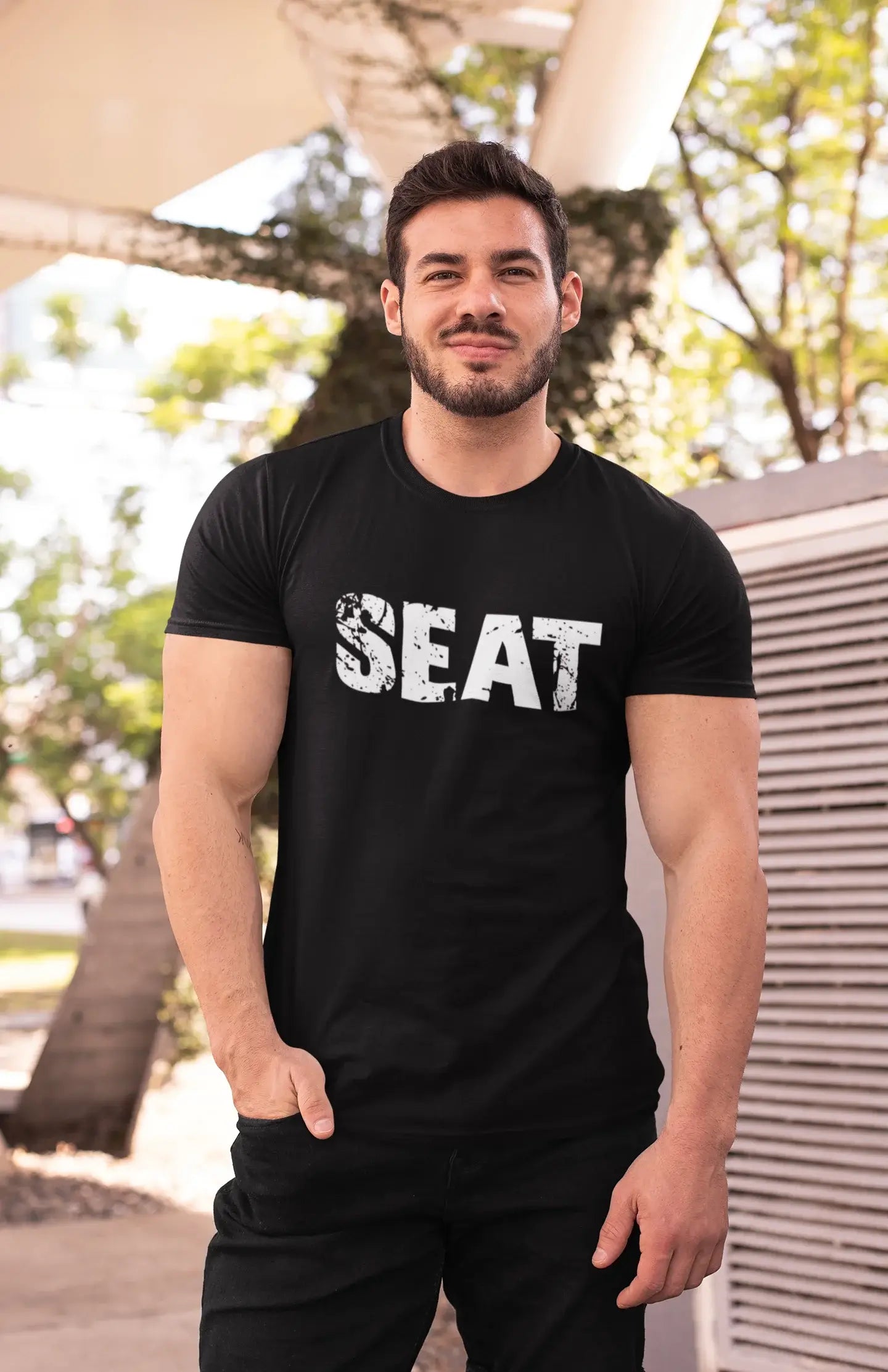 Homme Tee Vintage T Shirt Seat