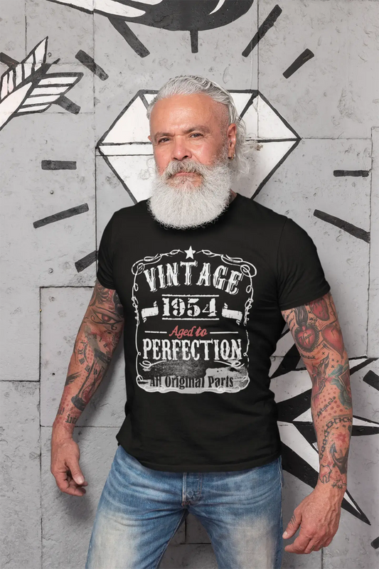 Homme Tee Vintage T Shirt 1954 Vintage Aged to Perfection