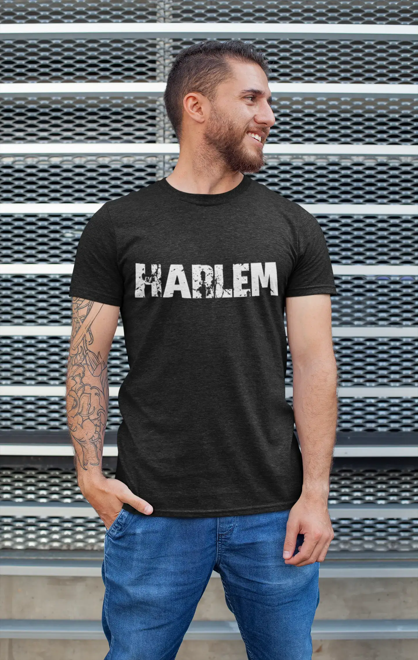 Homme Tee Vintage T Shirt Harlem