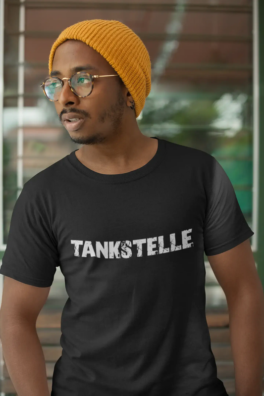 tankstelle Men's T shirt Black Birthday Gift 00548
