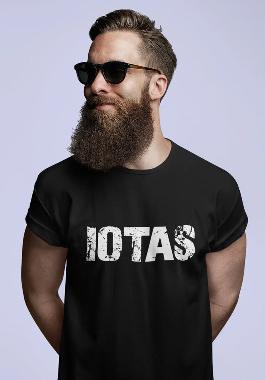 iotas Men's Retro T shirt Black Birthday Gift 00553