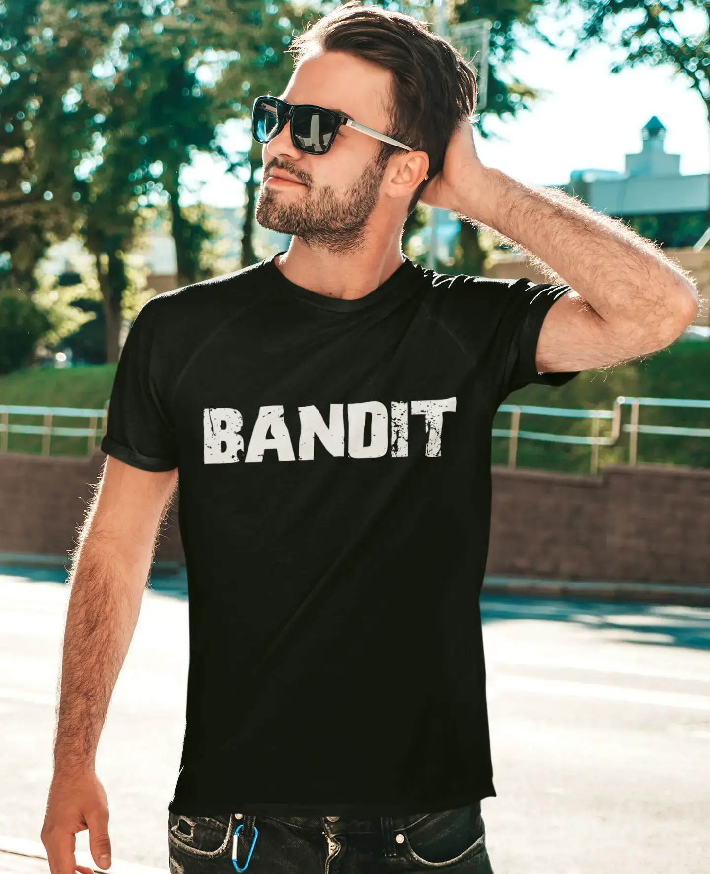 Homme Tee Vintage T Shirt Bandit