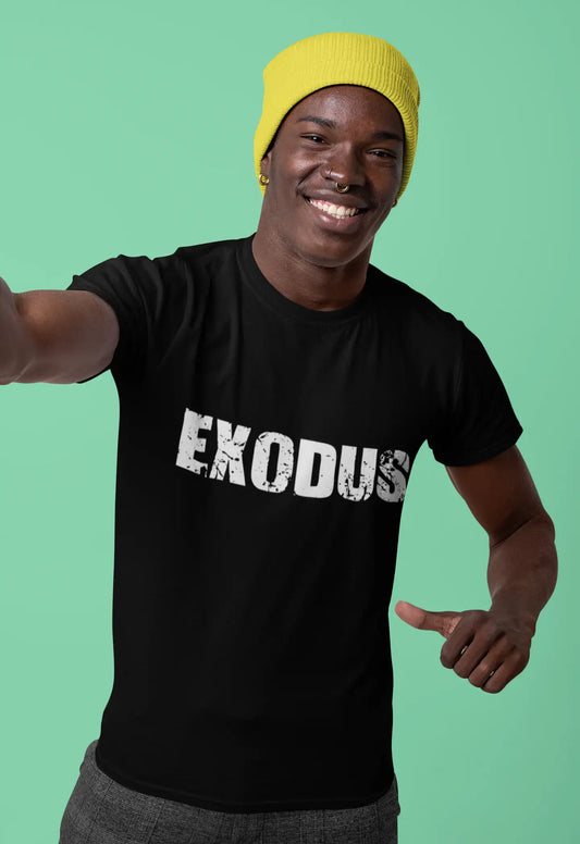 exodus Men's Vintage T shirt Black Birthday Gift 00554