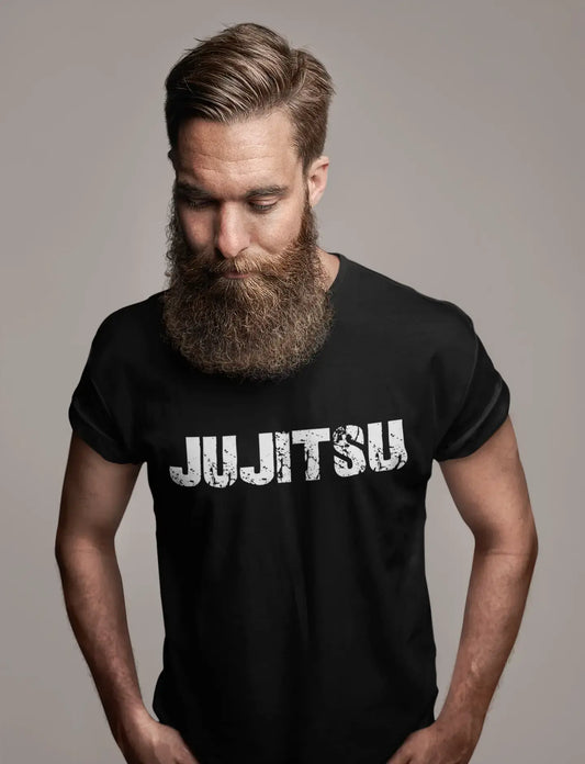 Homme T Shirt Graphique Imprimé Vintage Tee Jujitsu