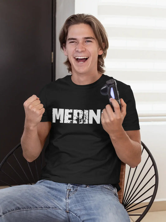 merinos Men's T shirt Black Birthday Gift 00555