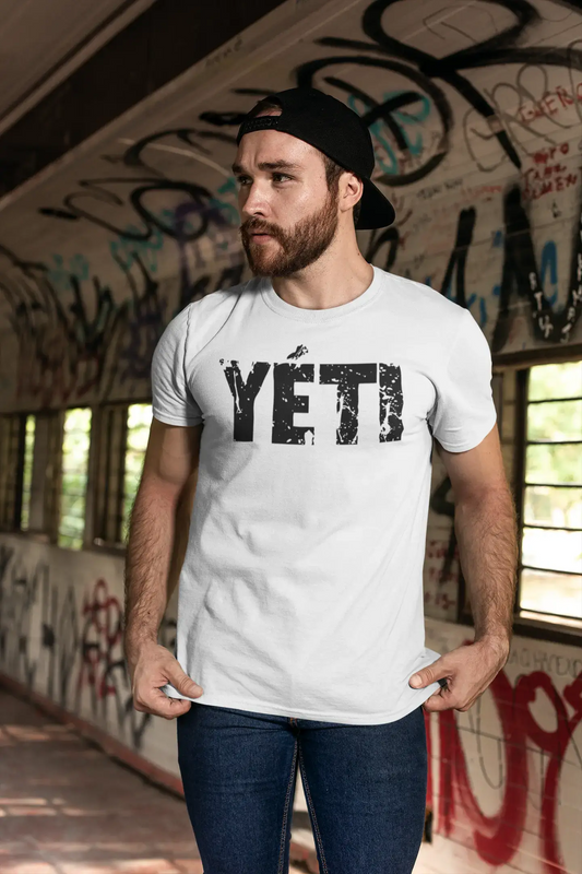 Homme T Shirt Graphique Imprimé Vintage Tee Yéti