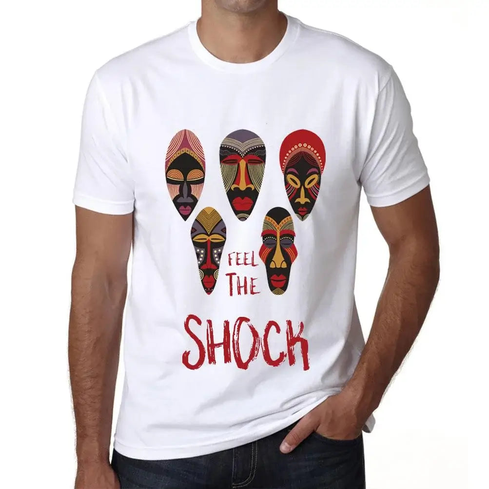Men's Graphic T-Shirt Native Feel The Shock Eco-Friendly Limited Edition Short Sleeve Tee-Shirt Vintage Birthday Gift Novelty