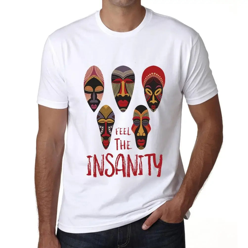 Men's Graphic T-Shirt Native Feel The Insanity Eco-Friendly Limited Edition Short Sleeve Tee-Shirt Vintage Birthday Gift Novelty