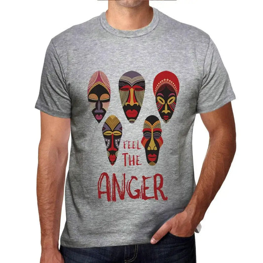 Men's Graphic T-Shirt Native Feel The Anger Eco-Friendly Limited Edition Short Sleeve Tee-Shirt Vintage Birthday Gift Novelty