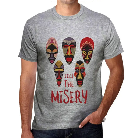 Men's Graphic T-Shirt Native Feel The Misery Eco-Friendly Limited Edition Short Sleeve Tee-Shirt Vintage Birthday Gift Novelty