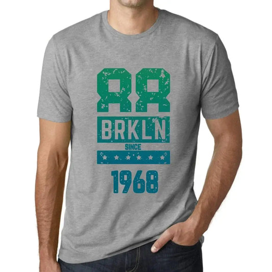 Men's Graphic T-Shirt Brkln Since 1968 56th Birthday Anniversary 56 Year Old Gift 1968 Vintage Eco-Friendly Short Sleeve Novelty Tee
