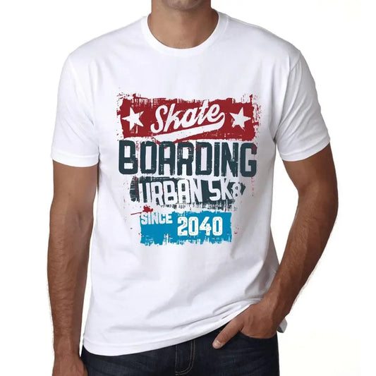 Men's Graphic T-Shirt Urban Skateboard Since 2040