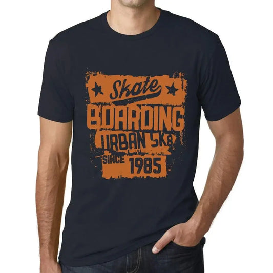 Men's Graphic T-Shirt Urban Skateboard Since 1985 39th Birthday Anniversary 39 Year Old Gift 1985 Vintage Eco-Friendly Short Sleeve Novelty Tee
