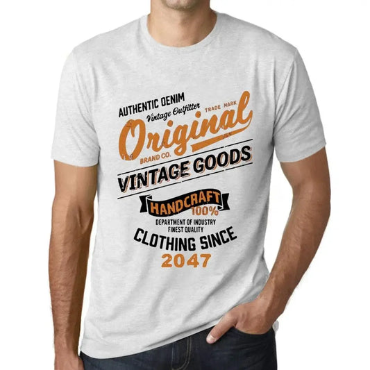 Men's Graphic T-Shirt Original Vintage Clothing Since 2047