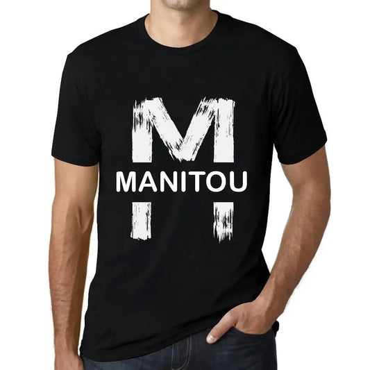 Men's Graphic T-Shirt Manitou Eco-Friendly Limited Edition Short Sleeve Tee-Shirt Vintage Birthday Gift Novelty