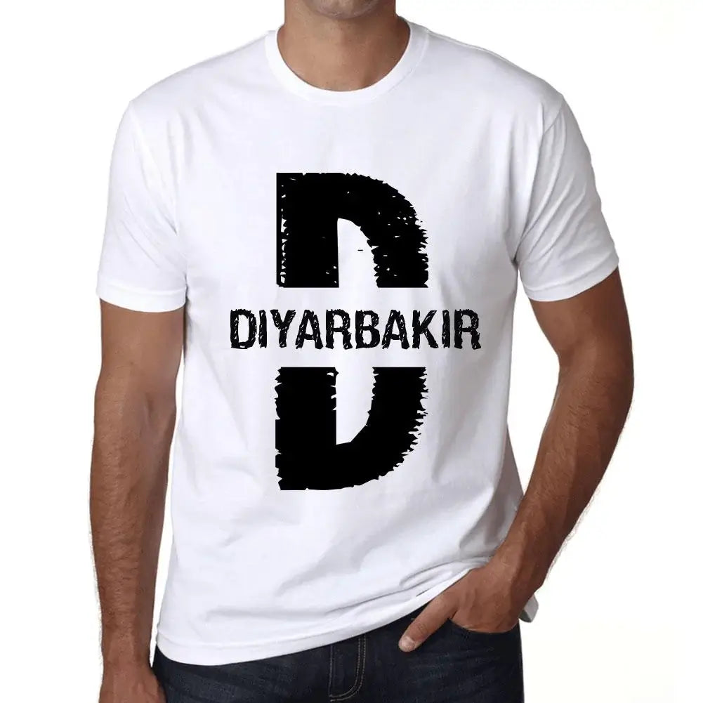 Men's Graphic T-Shirt Diyarbakir Eco-Friendly Limited Edition Short Sleeve Tee-Shirt Vintage Birthday Gift Novelty