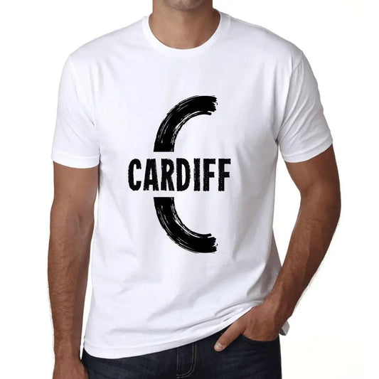 Men's Graphic T-Shirt Cardiff Eco-Friendly Limited Edition Short Sleeve Tee-Shirt Vintage Birthday Gift Novelty