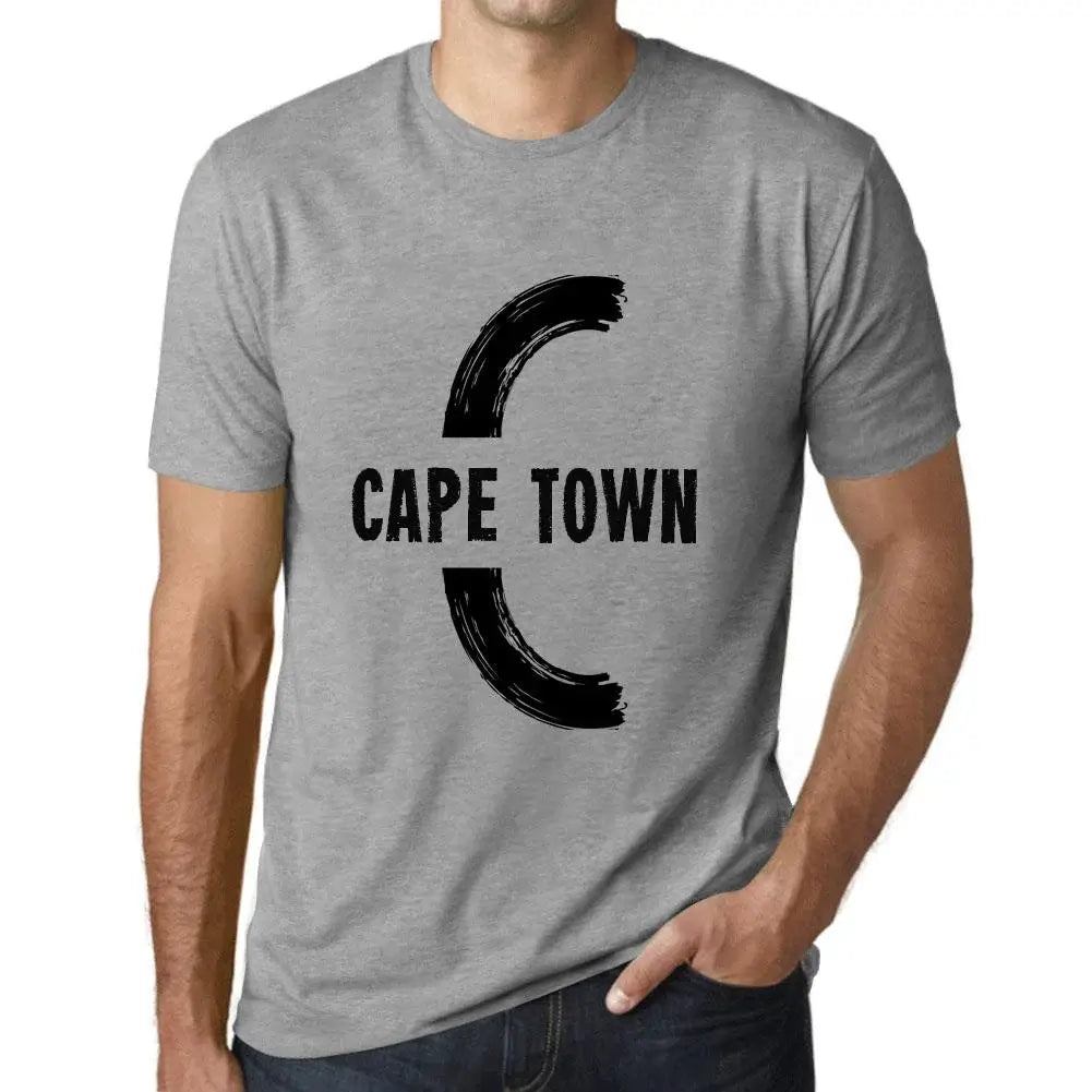 Men's Graphic T-Shirt Cape Town Eco-Friendly Limited Edition Short Sleeve Tee-Shirt Vintage Birthday Gift Novelty