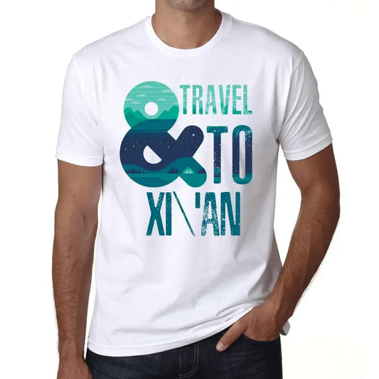 Men's Graphic T-Shirt And Travel To Xi'an Eco-Friendly Limited Edition Short Sleeve Tee-Shirt Vintage Birthday Gift Novelty