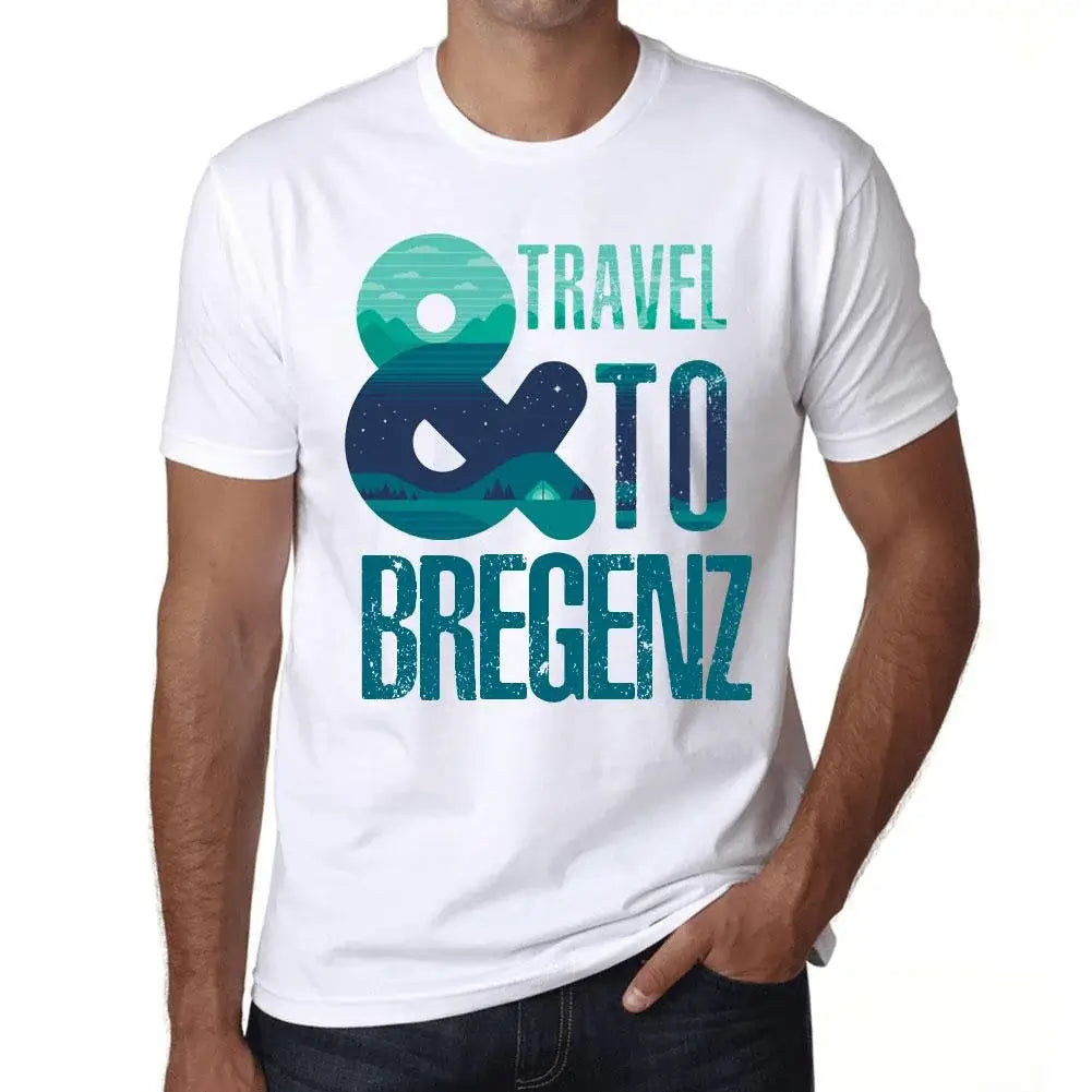 Men's Graphic T-Shirt And Travel To Bregenz Eco-Friendly Limited Edition Short Sleeve Tee-Shirt Vintage Birthday Gift Novelty