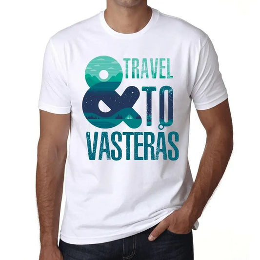 Men's Graphic T-Shirt And Travel To Västerås Eco-Friendly Limited Edition Short Sleeve Tee-Shirt Vintage Birthday Gift Novelty