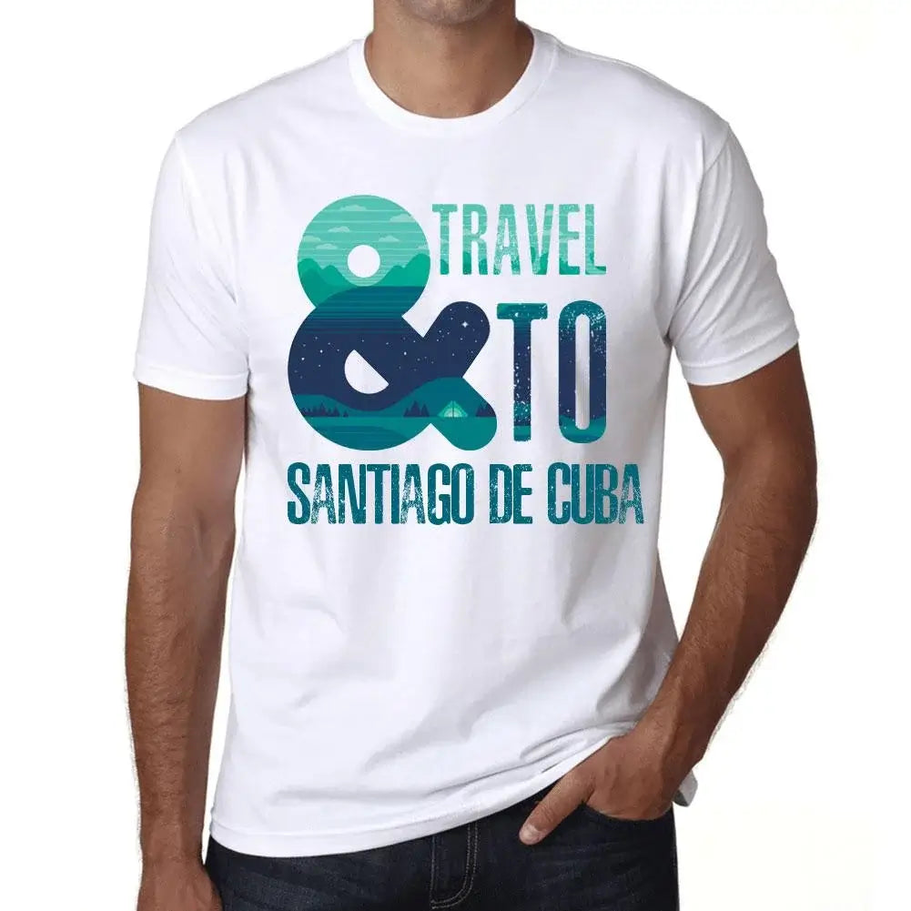 Men's Graphic T-Shirt And Travel To Santiago De Cuba Eco-Friendly Limited Edition Short Sleeve Tee-Shirt Vintage Birthday Gift Novelty