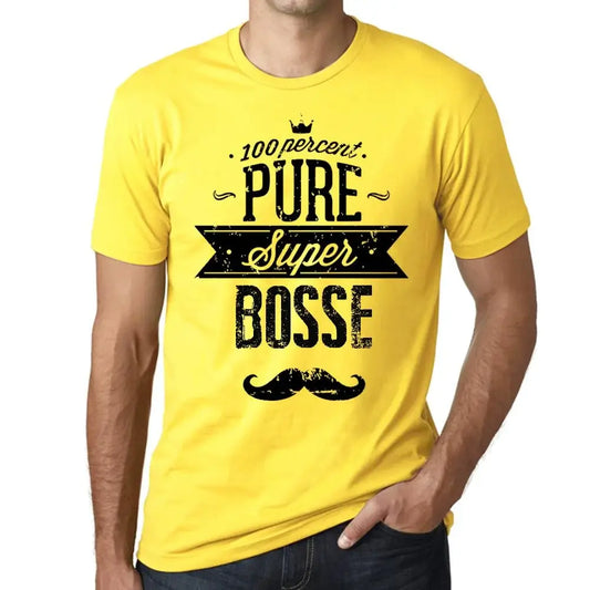 Men's Graphic T-Shirt 100% Pure Super Bosse Eco-Friendly Limited Edition Short Sleeve Tee-Shirt Vintage Birthday Gift Novelty