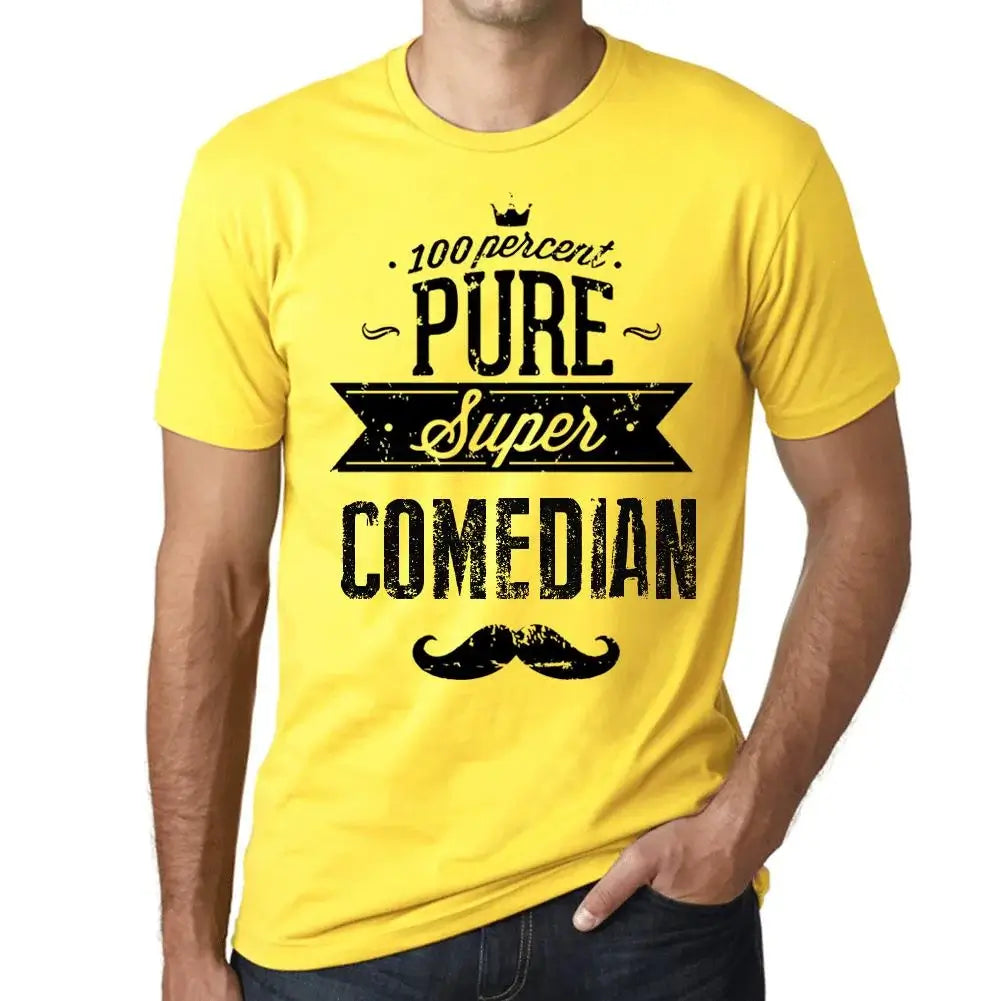 Men's Graphic T-Shirt 100% Pure Super Comedian Eco-Friendly Limited Edition Short Sleeve Tee-Shirt Vintage Birthday Gift Novelty