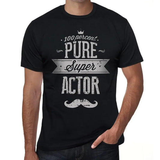 Men's Graphic T-Shirt 100% Pure Super Actor Eco-Friendly Limited Edition Short Sleeve Tee-Shirt Vintage Birthday Gift Novelty