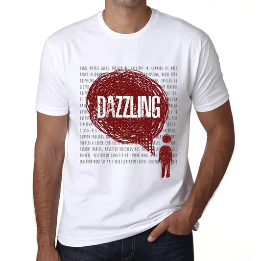 Men's Graphic T-Shirt Thoughts Dazzling Eco-Friendly Limited Edition Short Sleeve Tee-Shirt Vintage Birthday Gift Novelty