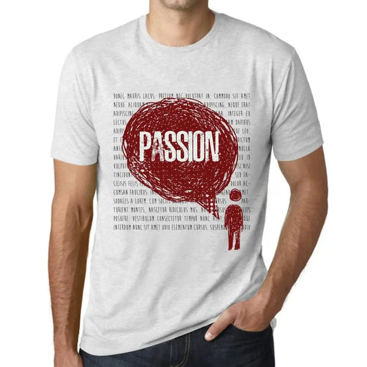 Men's Graphic T-Shirt Thoughts Passion Eco-Friendly Limited Edition Short Sleeve Tee-Shirt Vintage Birthday Gift Novelty
