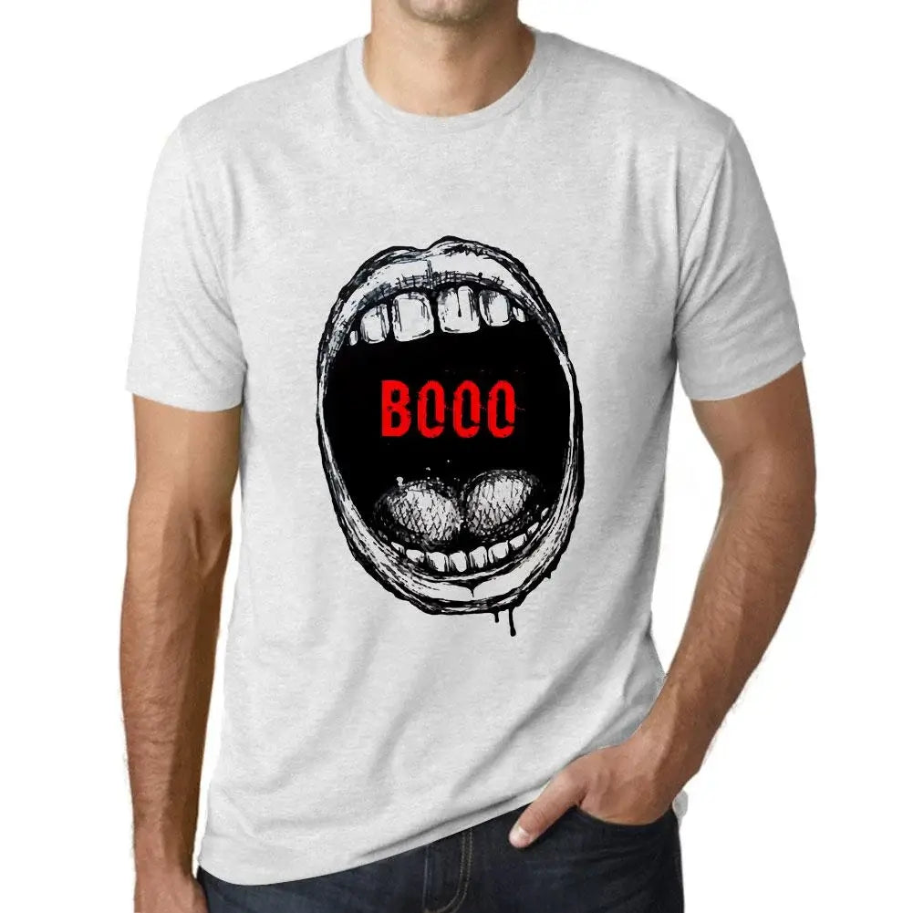 Men's Graphic T-Shirt Mouth Expressions Booo Eco-Friendly Limited Edition Short Sleeve Tee-Shirt Vintage Birthday Gift Novelty