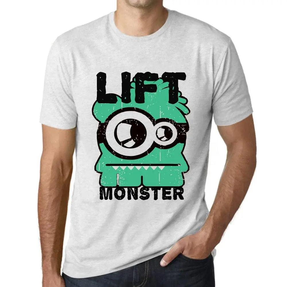 Men's Graphic T-Shirt Lift Monster Eco-Friendly Limited Edition Short Sleeve Tee-Shirt Vintage Birthday Gift Novelty