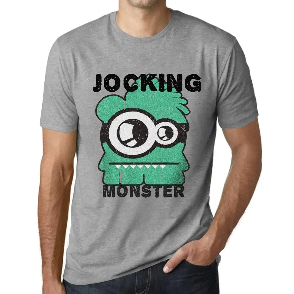 Men's Graphic T-Shirt Jocking Monster Eco-Friendly Limited Edition Short Sleeve Tee-Shirt Vintage Birthday Gift Novelty