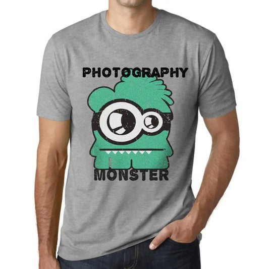 Men's Graphic T-Shirt Photography Monster Eco-Friendly Limited Edition Short Sleeve Tee-Shirt Vintage Birthday Gift Novelty
