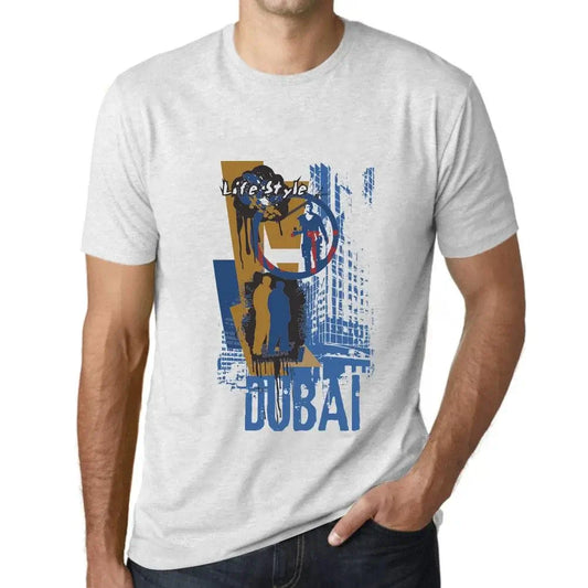 Men's Graphic T-Shirt Dubai Lifestyle Eco-Friendly Limited Edition Short Sleeve Tee-Shirt Vintage Birthday Gift Novelty