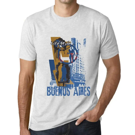 Men's Graphic T-Shirt Buenos Aires Lifestyle Eco-Friendly Limited Edition Short Sleeve Tee-Shirt Vintage Birthday Gift Novelty