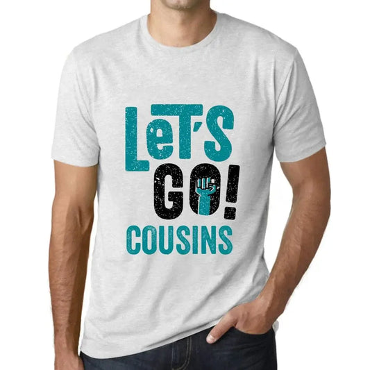 Men's Graphic T-Shirt Let's Go Cousins Eco-Friendly Limited Edition Short Sleeve Tee-Shirt Vintage Birthday Gift Novelty