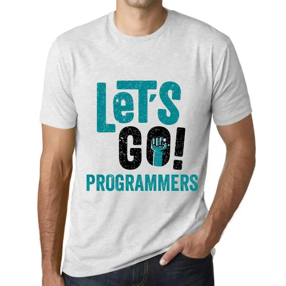 Men's Graphic T-Shirt Let's Go Programmers Eco-Friendly Limited Edition Short Sleeve Tee-Shirt Vintage Birthday Gift Novelty