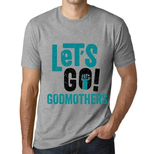 Men's Graphic T-Shirt Let's Go Godmothers Eco-Friendly Limited Edition Short Sleeve Tee-Shirt Vintage Birthday Gift Novelty