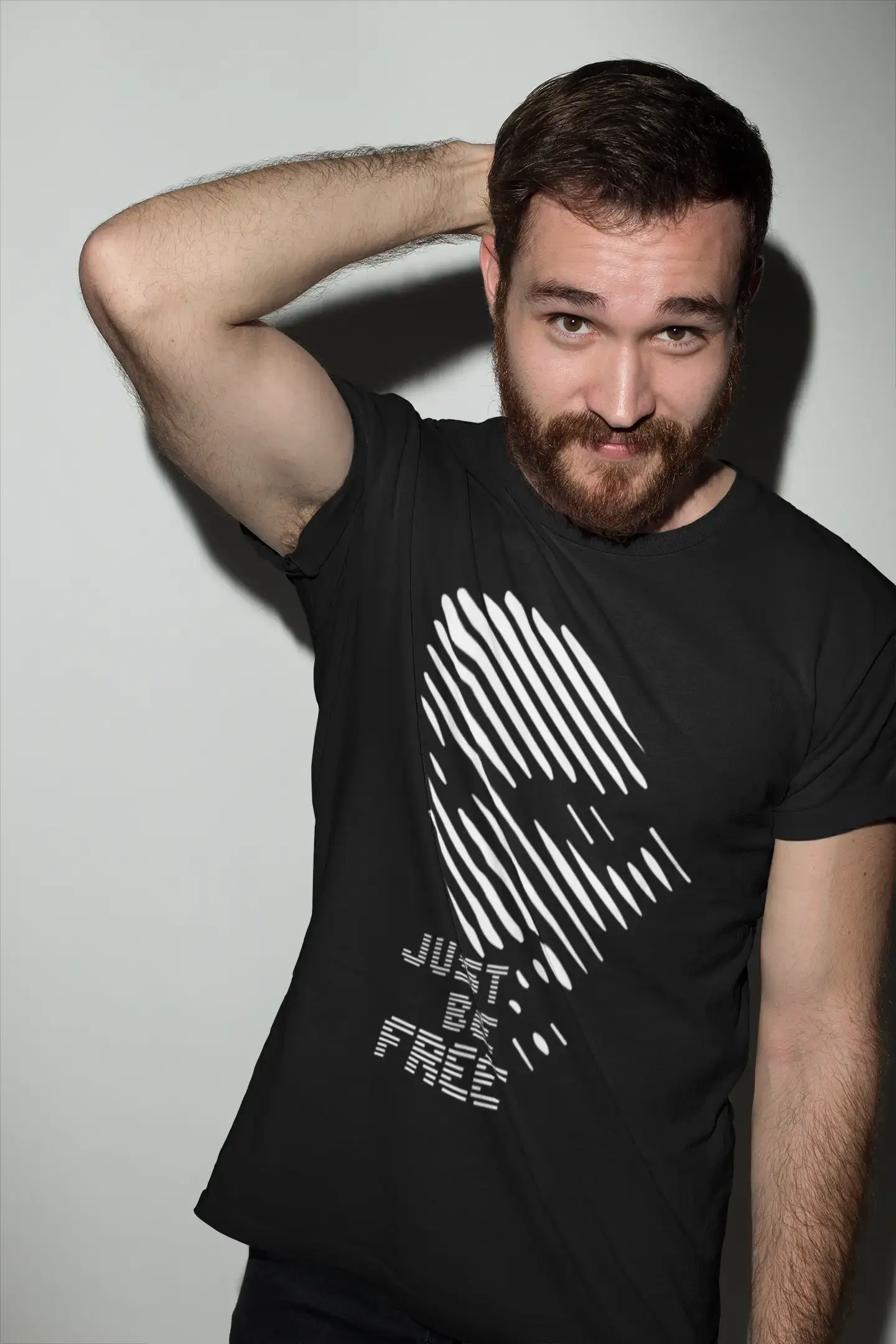ULTRABASIC - Men's Graphic T-Shirt Just be FREE