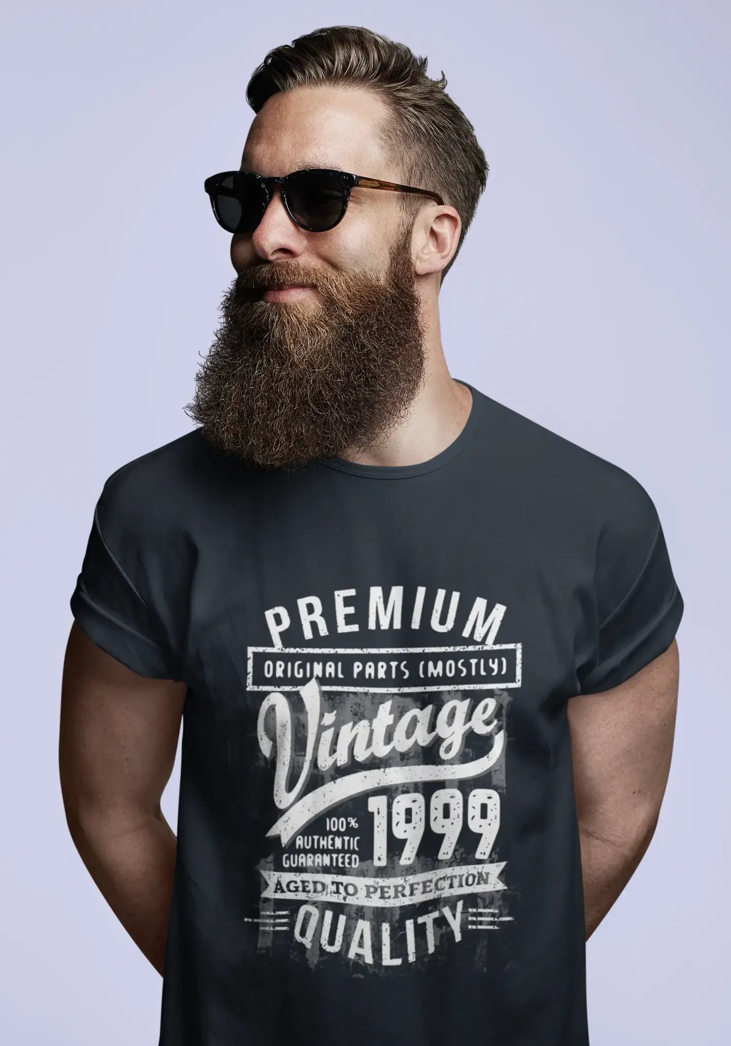 ULTRABASIC - Graphic Men's 1999 Aged to Perfection Birthday Gift T-Shirt