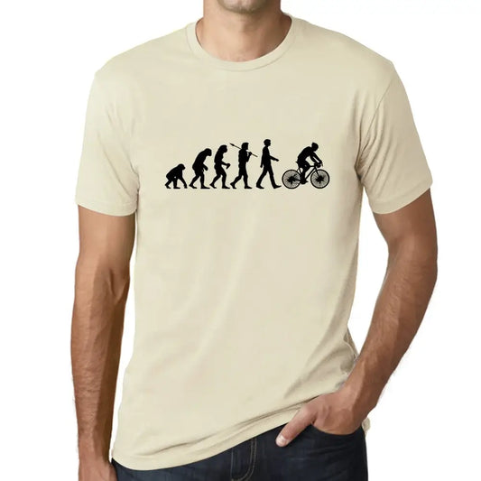 Men's Graphic T-Shirt Evolution Of Cycling Eco-Friendly Limited Edition Short Sleeve Tee-Shirt Vintage Birthday Gift Novelty